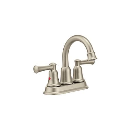 Moen Brushed Nickel Two-Handle High Arc Bathroom Faucet 41215BN